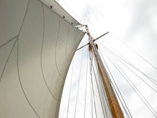 帆，桅杆，船，帆船