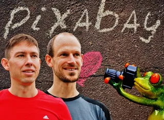 Pixabay，团队，创始人，拍照片，照片，男子