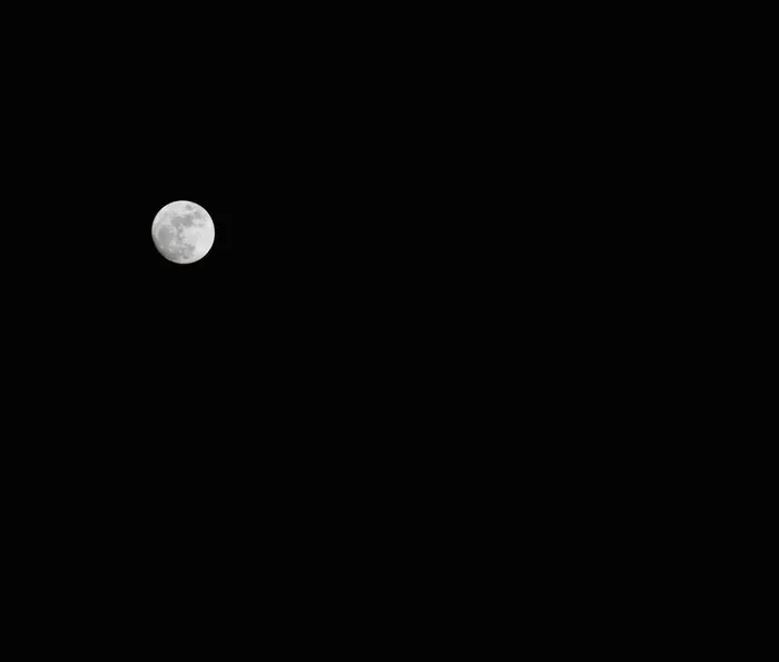 月亮，黑暗，空间，遥远，黑色，夜晚，星星