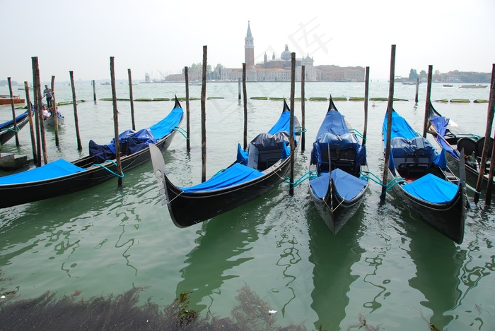 威尼斯，吊船，船，沧海，水，意大利，通道