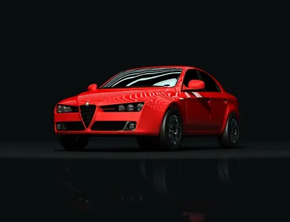 汽车，跑车，红色，黑暗，陈列室，比赛，拉力赛