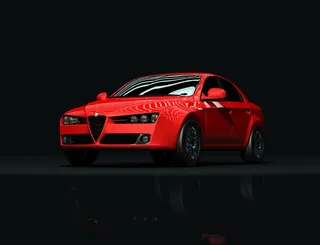 汽车，跑车，红色，黑暗，陈列室，比赛，拉力赛