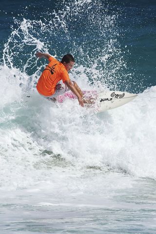 冲浪者，冲浪板，冲浪，波，水，冲浪，海洋