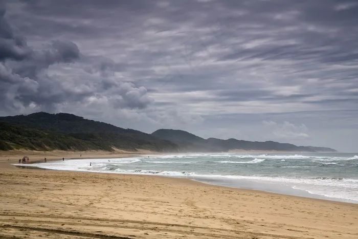 海滩，海岸，海岸，水，海洋，大海，防波堤