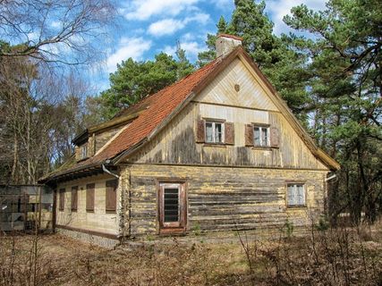波兰，房子，首页，老，磨损，风化的天空，云