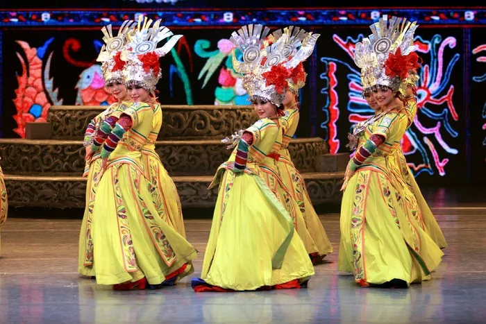 舞蹈，少数民族，传统，中国