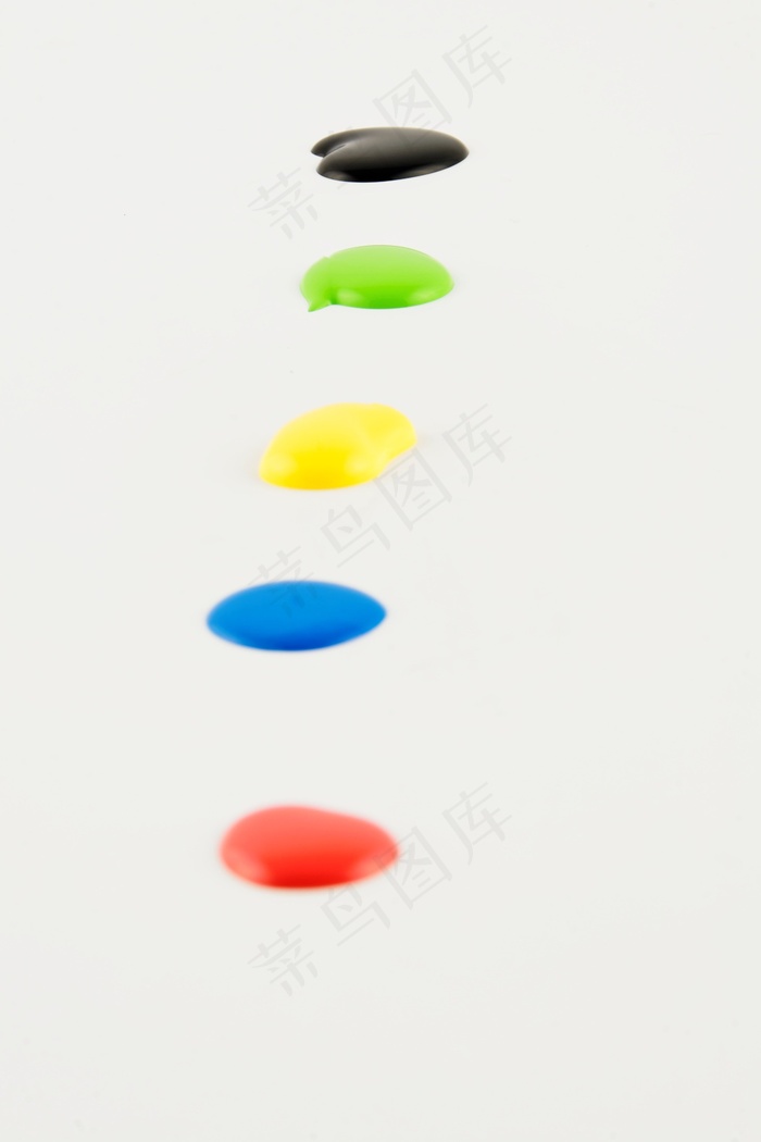 颜色，雀斑，刺绣，涂抹，滴灌，丙烯酸涂料