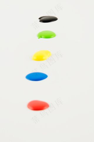 颜色，雀斑，刺绣，涂抹，滴灌，丙烯酸涂料