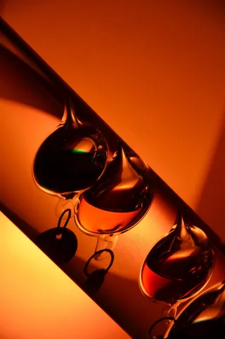 橙色，球，光，运动，温度计