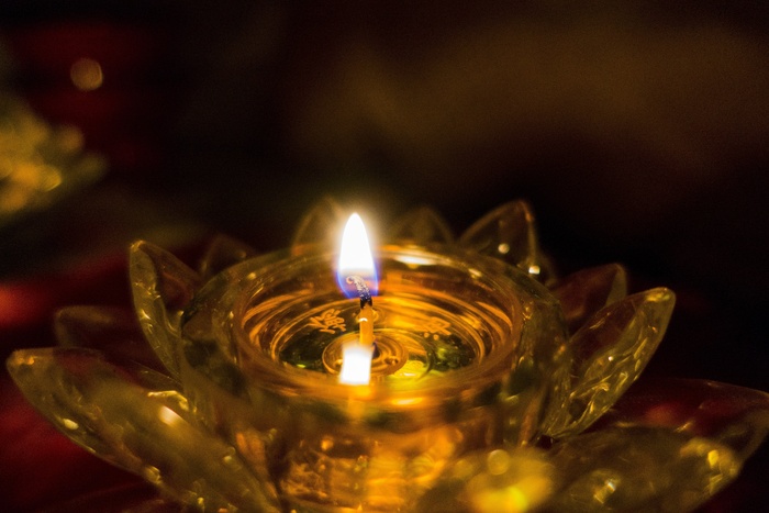 光，玻璃，莲花，火焰，燃烧