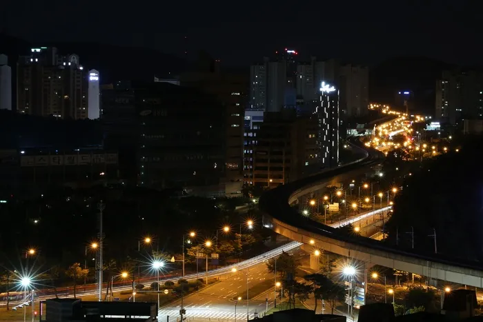 夜景，城市夜景，塔皮胭脂