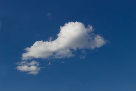 云团，Cloudlet，天空，蓝色，云团，夏天，白色，一天