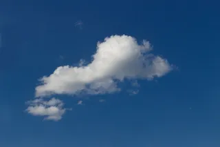 云团，Cloudlet，天空，蓝色，云团，夏天，白色，一天