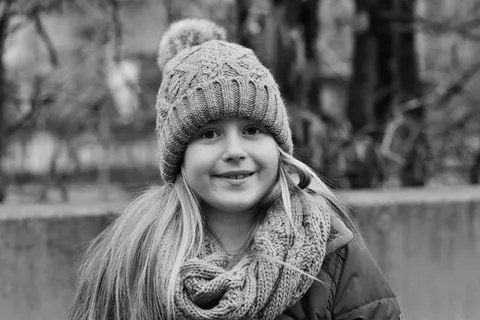 儿童，女孩，帽子，可爱