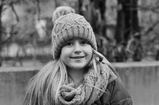 儿童，女孩，帽子，可爱