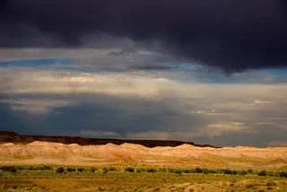 生活，美女，场景，山脉，范围，字段，户外