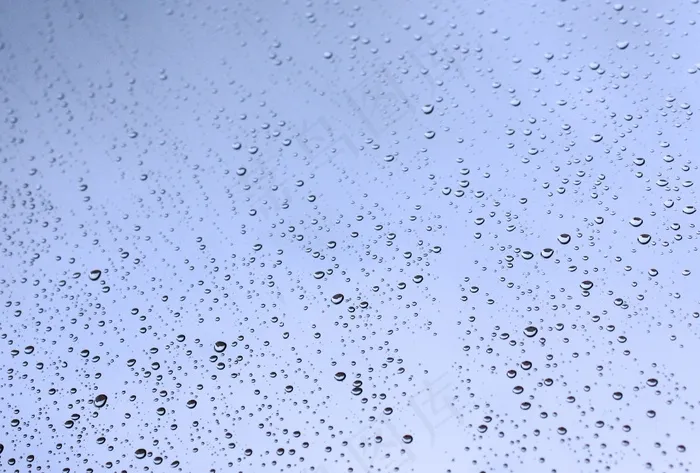 滴，玻璃，雨，冬季，天气，湿，下雨天