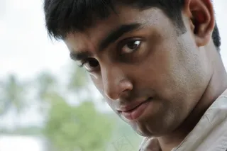 凝视，男性，肖像，冷，表情，户外