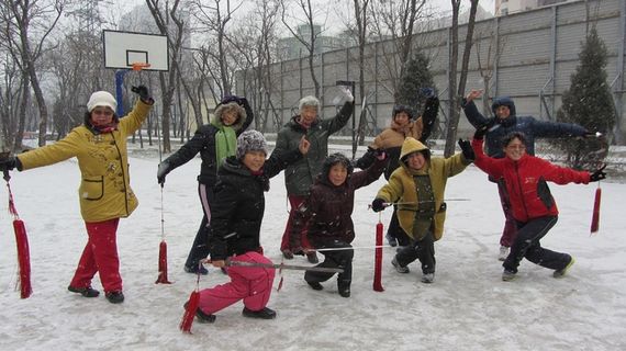 北京，老年，生活，运动，体育