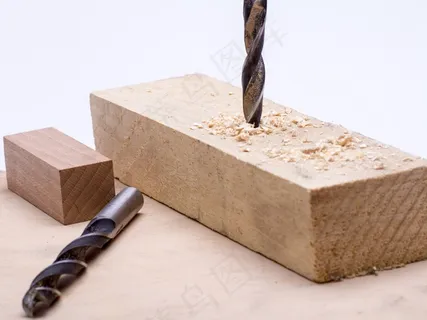 工艺，木材，钻孔，钻头，工具