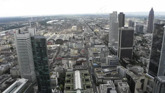 法兰克福,德国,建筑,天际线,城市 法兰克福,德国,建筑,天际线,城市