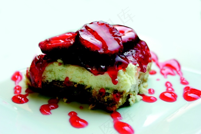 馅饼，甜，樱桃，糕点，蛋糕，美味，自制