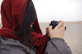 旅游，散步，敦煌，沙漠，中国，射击