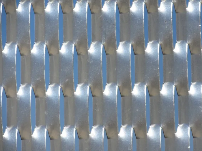 网格，金属，绘制，闪亮，光泽度，钢格板，定期