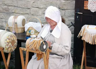 梭芯，针线活，花边，编织