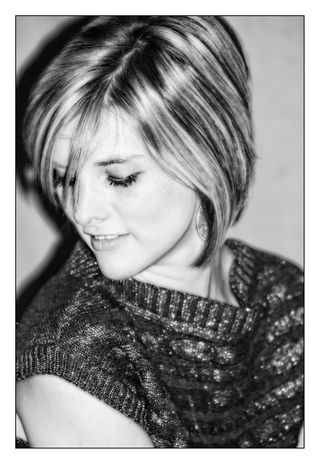 女孩，漂亮，特写，可爱，肖像，往下看