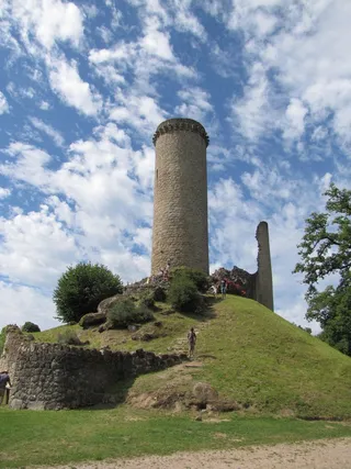 法国多尔多涅省废墟
