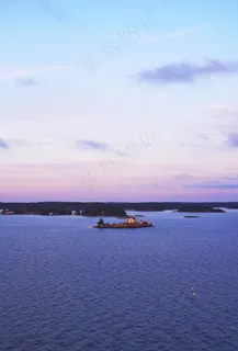 海，风景，水，自然，Abendstimmung，日落