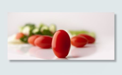 西红柿，葡萄西红柿，沙拉，青菜