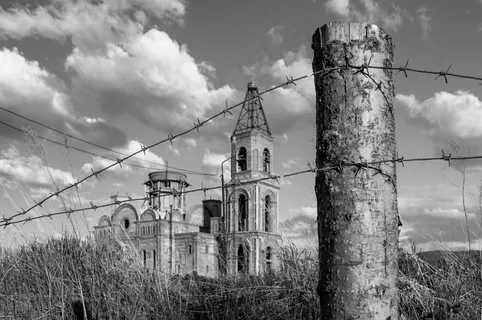 教堂，天空，西伯利亚，俄罗斯，寺，架构