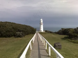 灯塔，路径，澳大利亚，海岸，灯塔，海洋，沧海