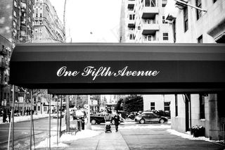 街，城市，第五大道，纽约，复古