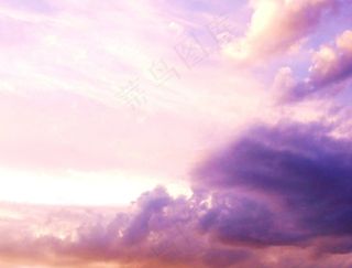 天空，粉红色，日落，云，颜色粉红色，云