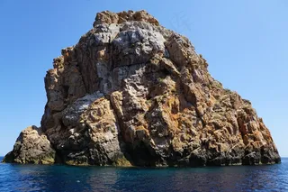 伊维萨岛，岩石，大海，水