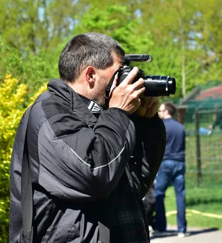 男子，摄影师，照片，人，相机，人类