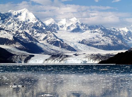 峡湾，阿拉斯加，山，景观，荒野，风景