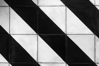 黑色和白色，条纹，图案，瓷砖，纹理