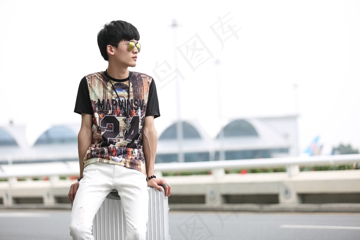 时尚，年轻，个性，肖像，广告