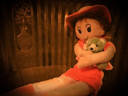 娃娃，织物，玩具，年幼的孩子，女孩