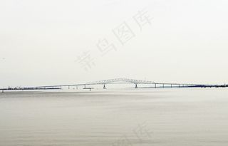 桥，马里兰州，巴尔的摩，弗朗西斯·斯科特·基纪念堂