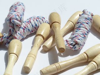 绳索，跳绳，跳绳，体育，播放