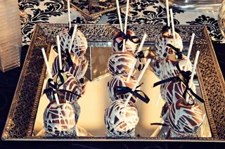 食品，苹果，装饰，水果，巧克力