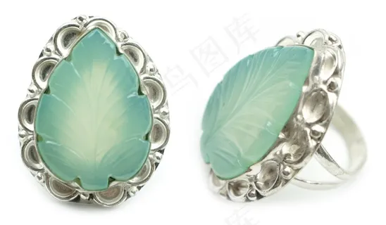 东陵，石头，戒指，显示器，银，英镑