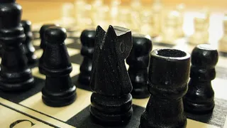 国际象棋，游戏，战略，情报，黑色，白色