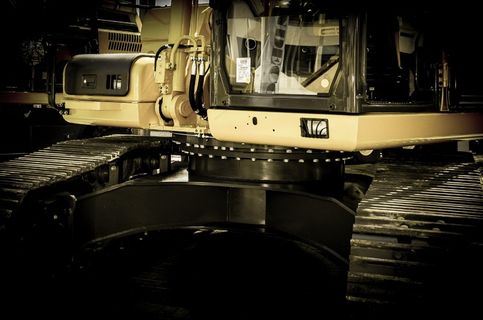 卡特彼勒，设备，建筑，重型，工作