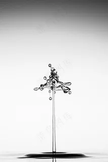 滴水，喷雾，水，液体，水滴